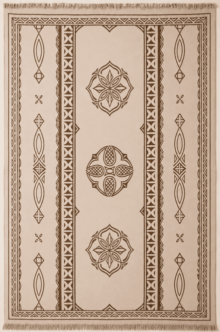 Huvudbild Aimi of Sapmi Golvmatta Hearva Beige/Ljusbeige ...