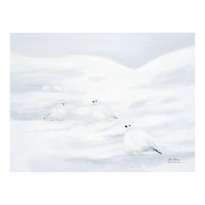 Huvudbild Poster Vinter Ripa 30x40 cm