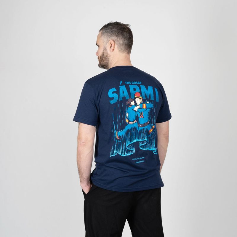 GREAT SÁPMI T-SHIRT - NAVY