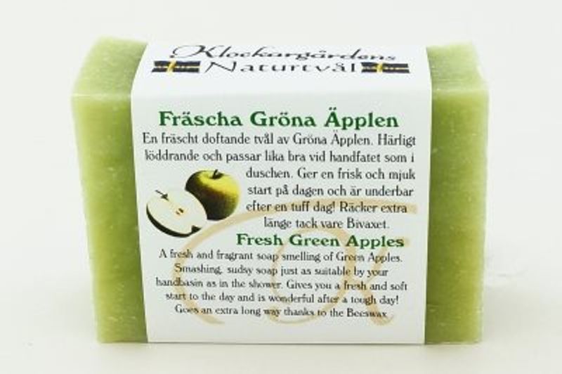  Fräscha Gröna Äpplen Naturtvål