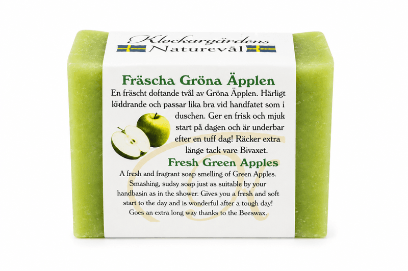  Fräscha Gröna Äpplen Naturtvål 120 gr