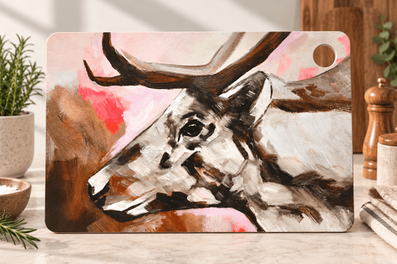 Art Skärbräda Ren 30x40 cm